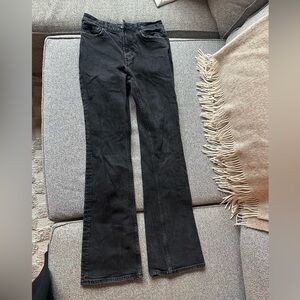 Rails Black High-Waisted Bootcut Jeans